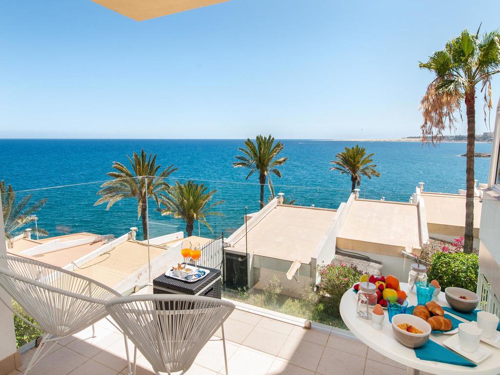 Seaviews & Terrace Apartment San Agustin Las Flores Exteriör bild