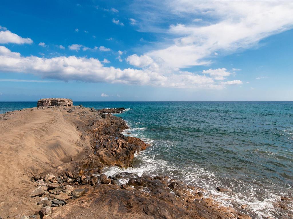 Seaviews & Terrace Apartment San Agustin Las Flores Exteriör bild