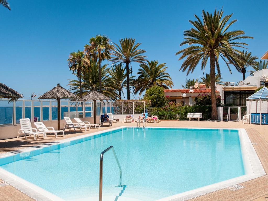 Seaviews & Terrace Apartment San Agustin Las Flores Exteriör bild
